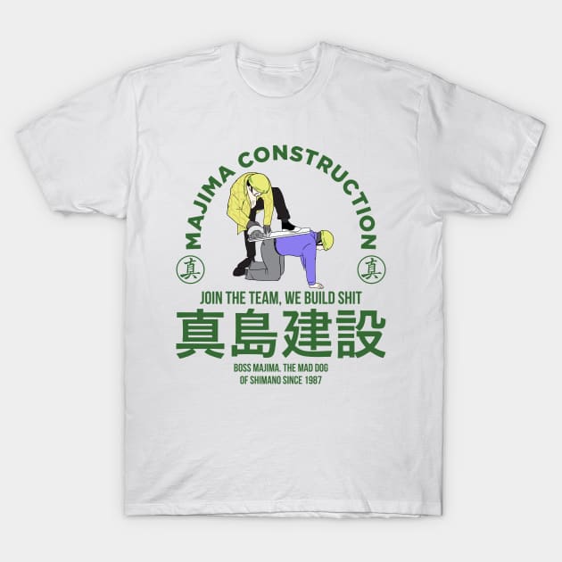 Majima Construction T-Shirt by Soulcatcher